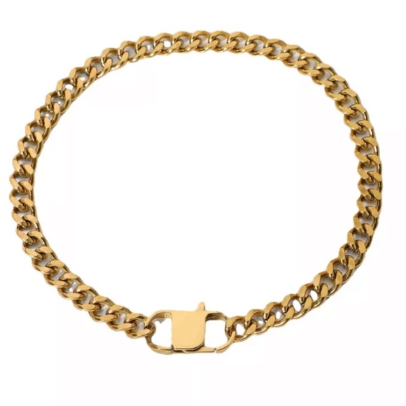 GP chunky lock buckle choker necklace - Picture 5 of 5